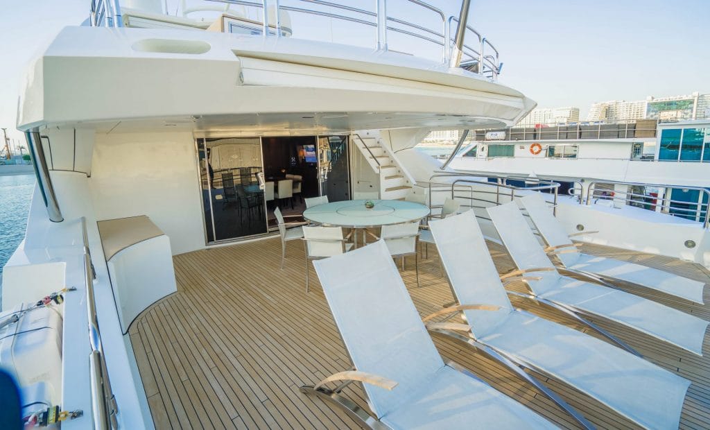 Sunseeker 135 Yacht rental dubai